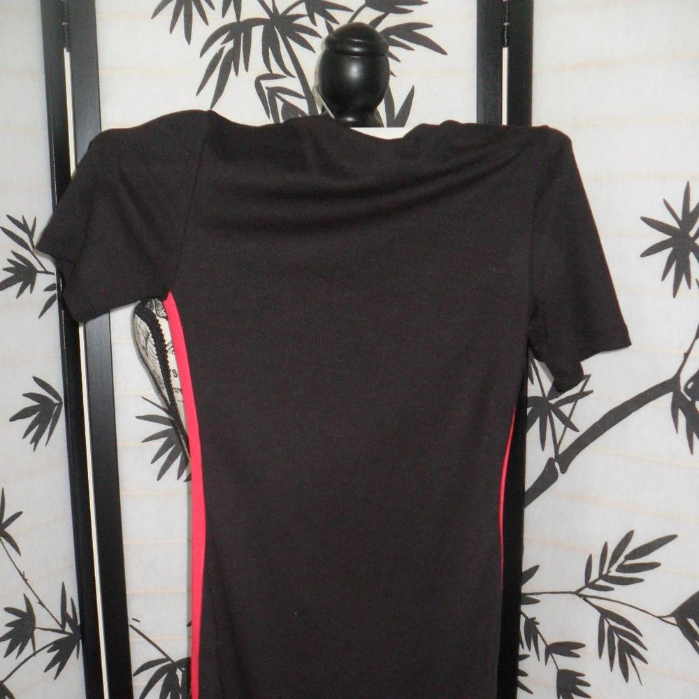 Black bodycon dress
